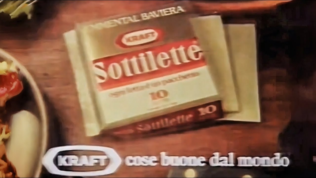 Spot - SOTTILETTE KRAFT - 1979 🥚🧀 (HD)