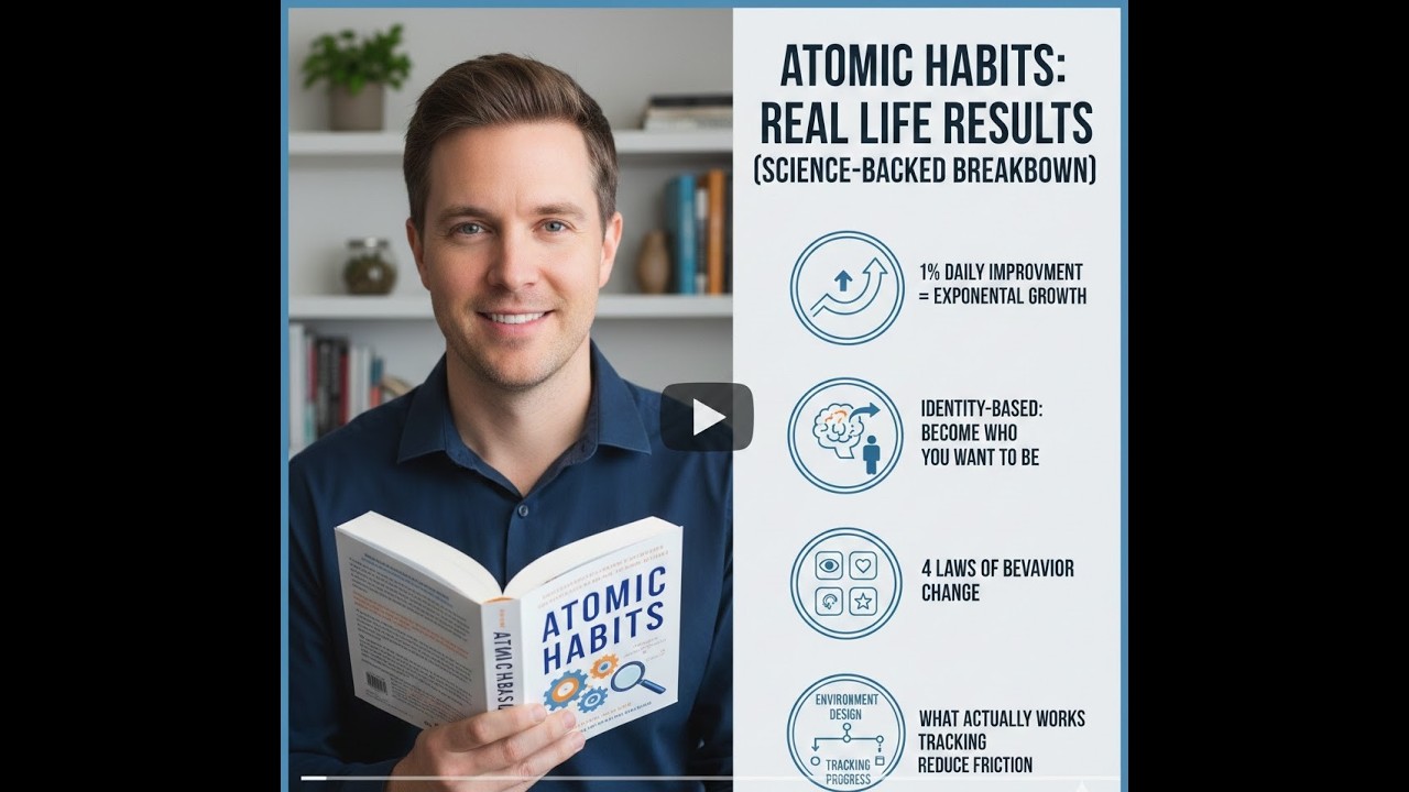 Atomic Habits in Real Life — What Actually Works