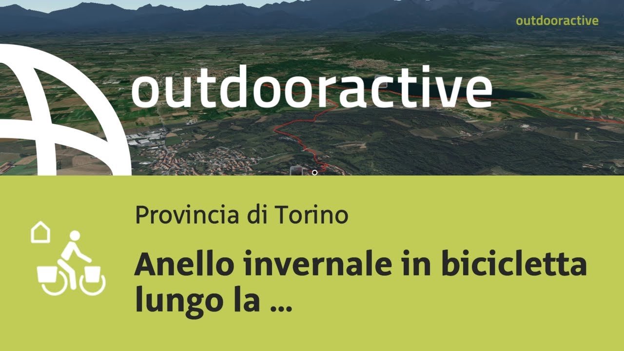 Cicloturismo in provincia di Torino: Anello invernale in bicicletta lungo la ...