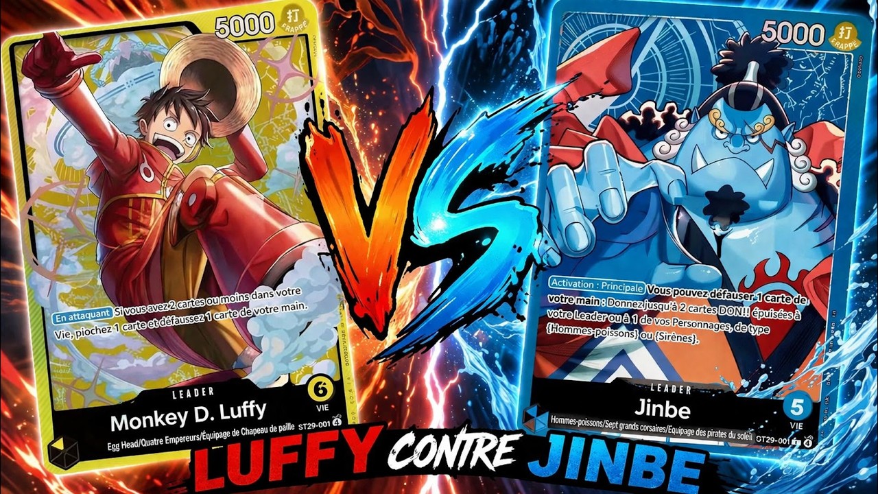 JINBE OP14 peut-il battre LUFFY ST29  ?! 😱