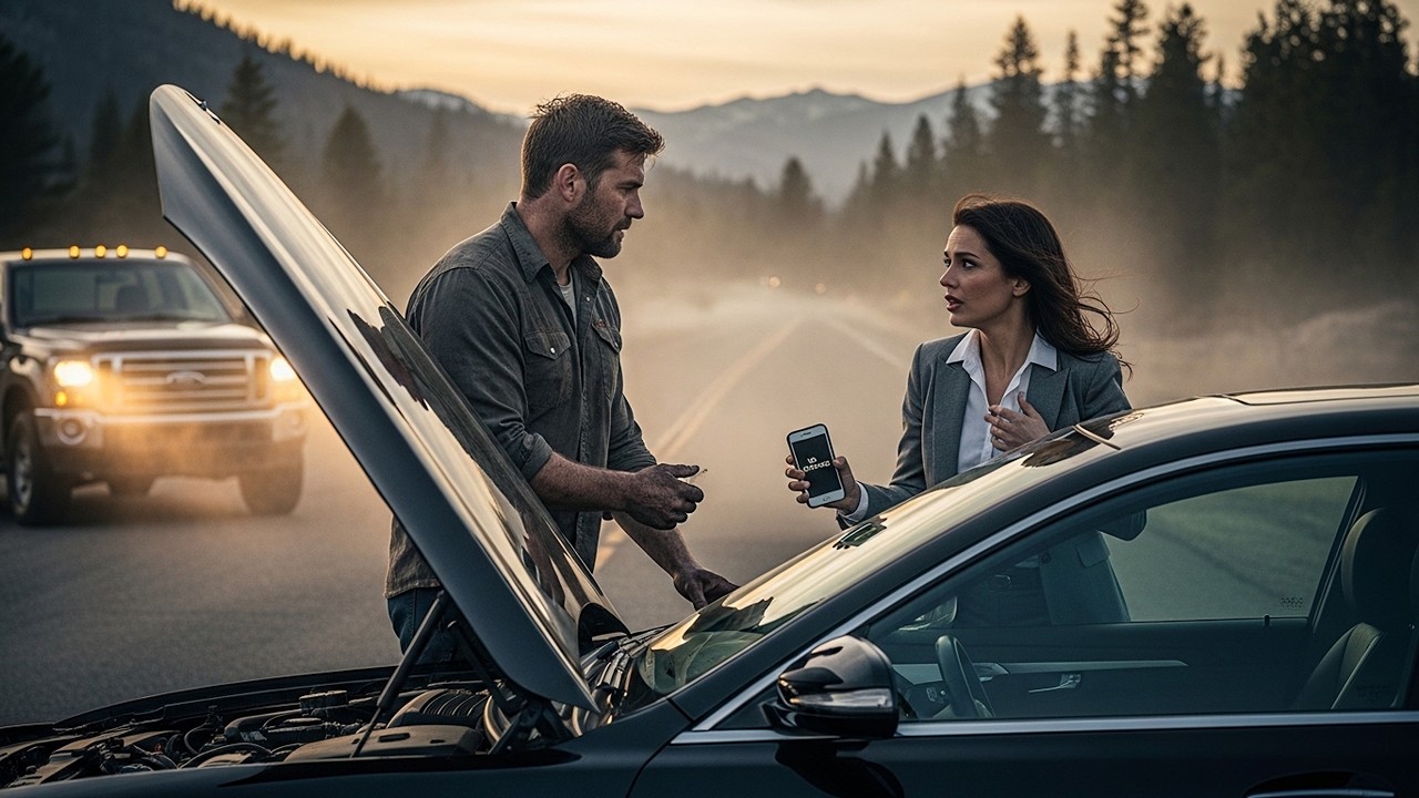 Single Dad Fixes Her Car — Then She Realizes He’s the Love She Lost 15 Years Ago