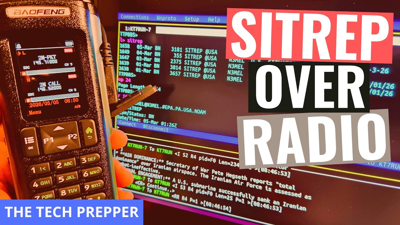 Situation Reports (SITREP) over radio - A reason to get into HF radio