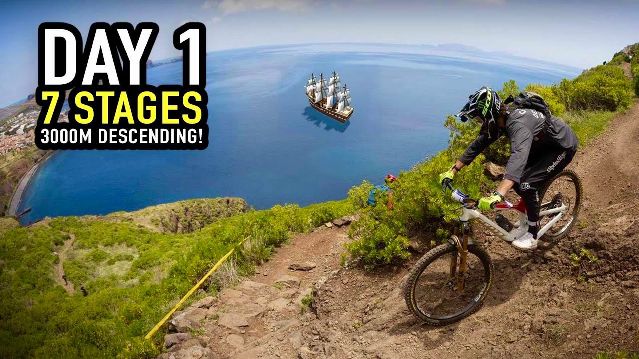TRANS MADEIRA DAY 1 EPIC DAY ON THE WORLDS BEST MTB ISLAND!! POV full runs