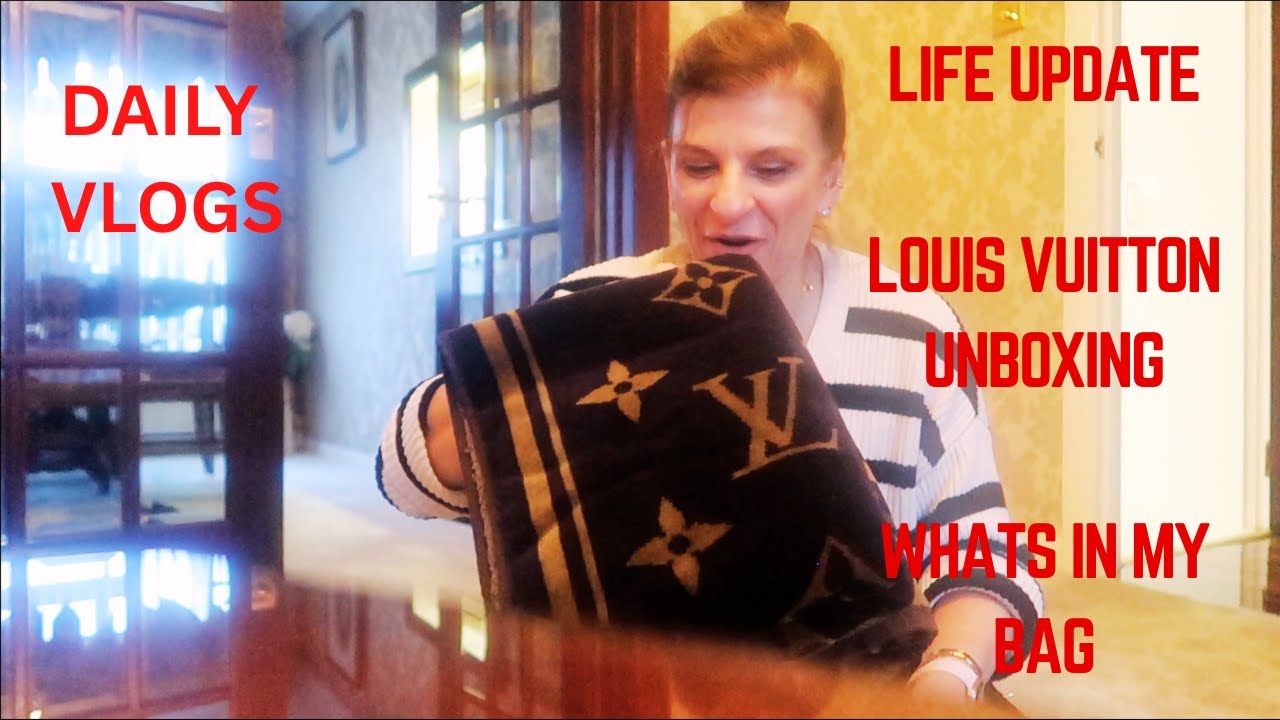 Распаковка Louis Vuitton и небольшое обновление из жизни