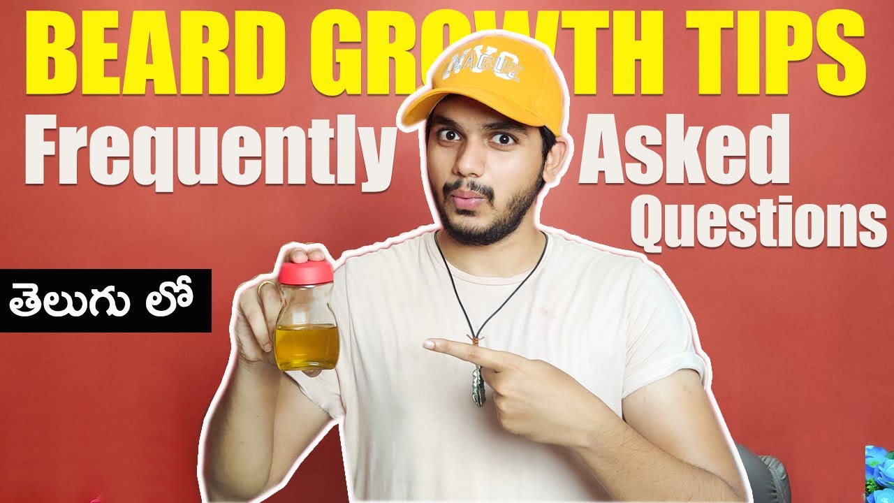 FAQ's : How to Make beard oil at Home in TELUGU | BEARD GROWTH TIPS |  Mens Fashion Buzz