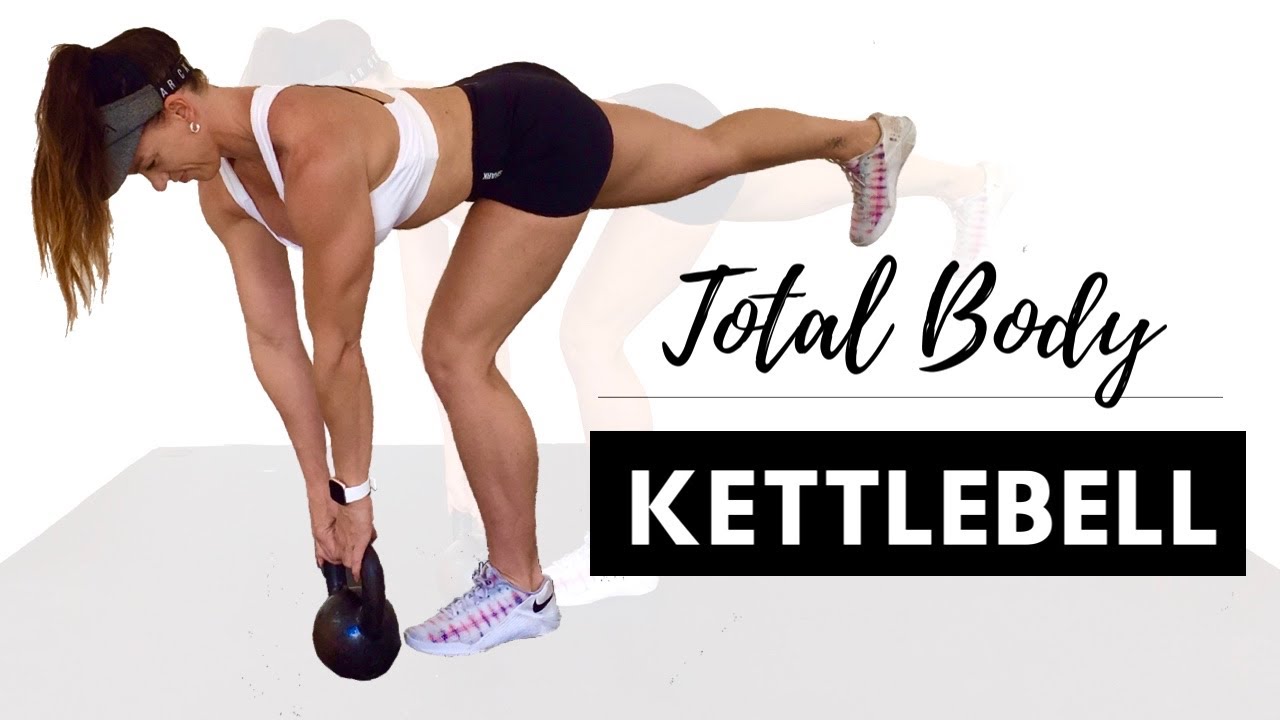 35-минутная высокоинтенсивная интервальная тренировка с гирями для сжигания жира во всем теле.