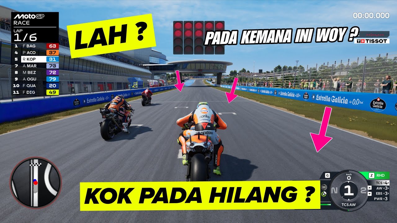 Balapan Paling Gak Masuk Akal !!!😤 Belum Mulai Balap, Eh Udah Pada Walk Out !😫 - MotoGP25 Career 6