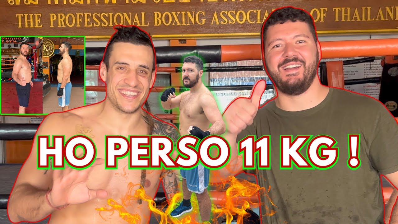 HA PERSO 11 KG IN 2 MESI CON LA MUAY THAI! LA STORIA DI SIMONE
