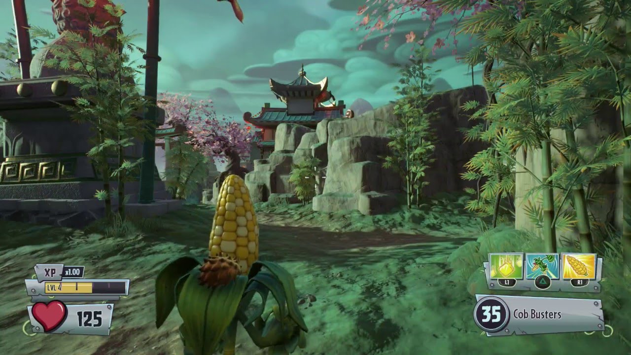 Plants vs Zombies GW2 - Kernel Corn Gameplay