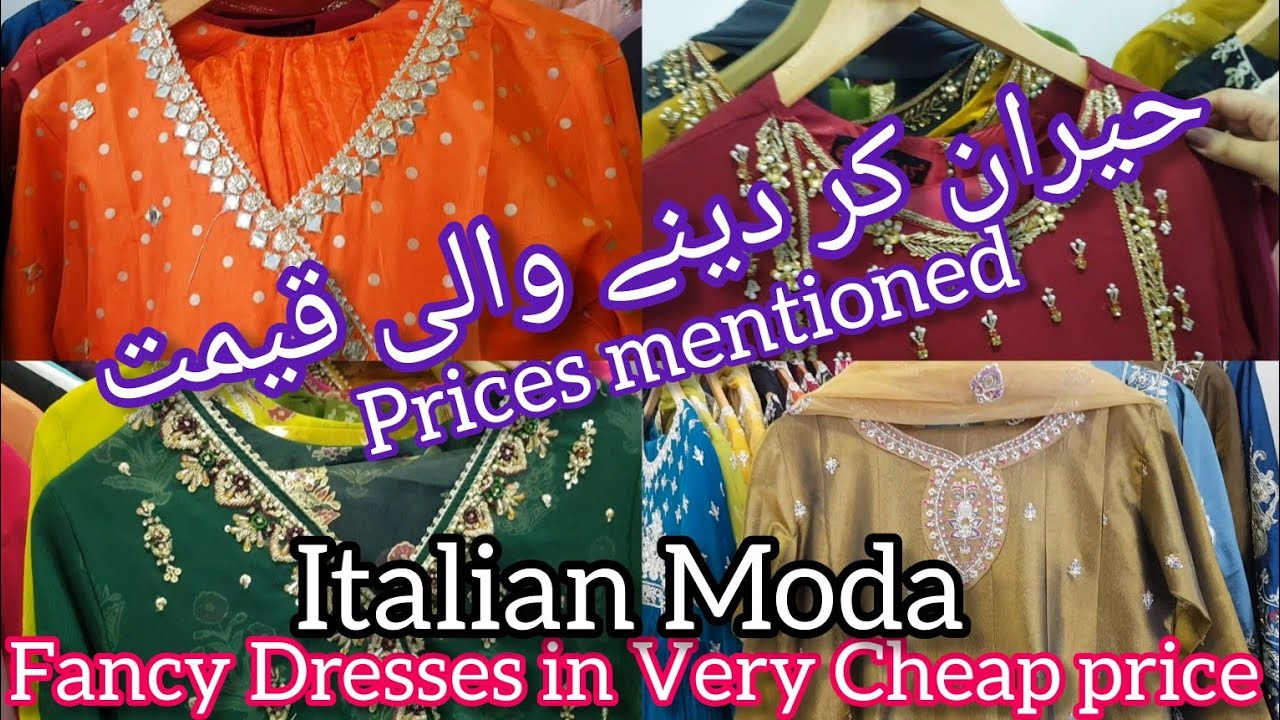 Italian Moda Fancy Dresses Sale Flat 50% Off || Italin Moda Ready to Wear Dresses September 2024