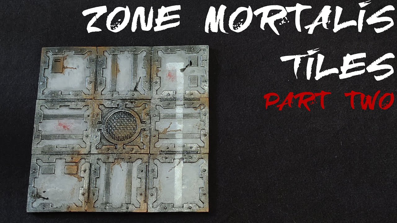 Necromunda Terrain Tutorial - Zone Mortalis Tiles Part 02 - Warhammer 40K, Kill Team, Necromunda