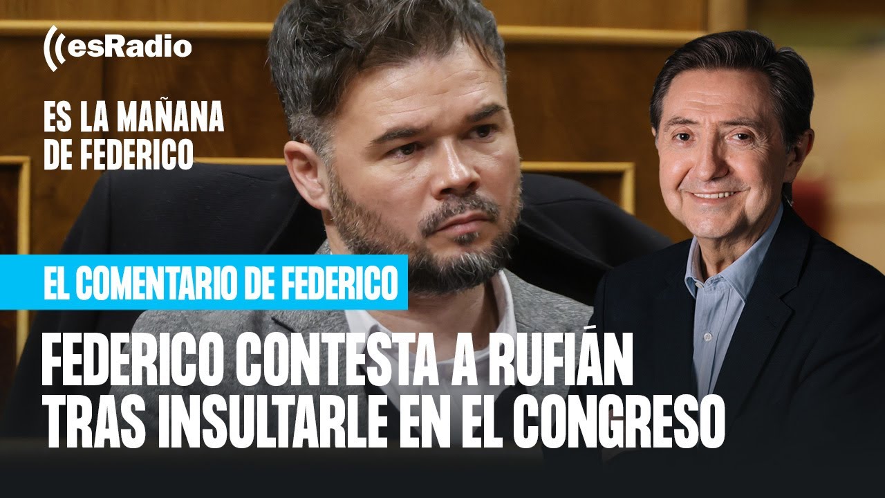 Federico Jiménez Losantos contesta a Rufián tras insultarle en el Congreso