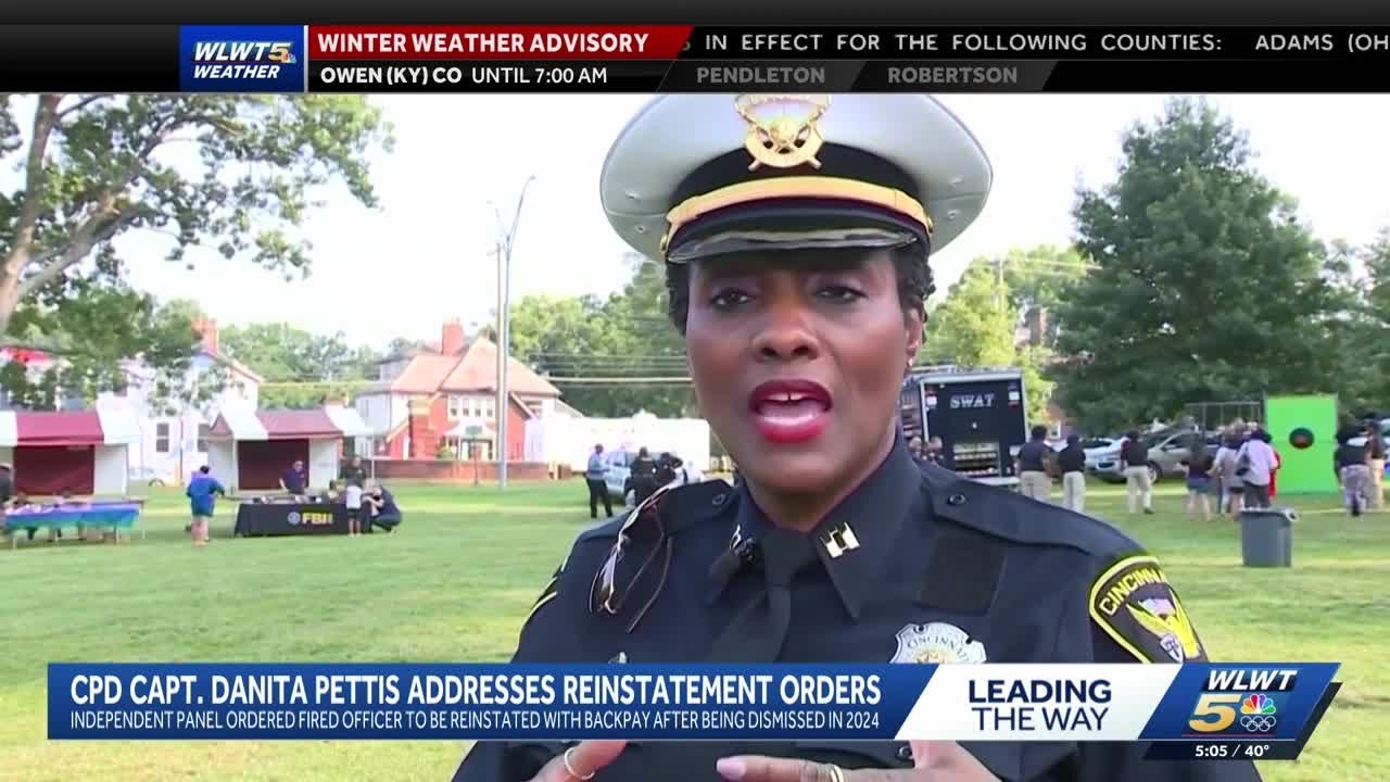 Cincinnati police captain reinstated with back pay after arbitration ruling