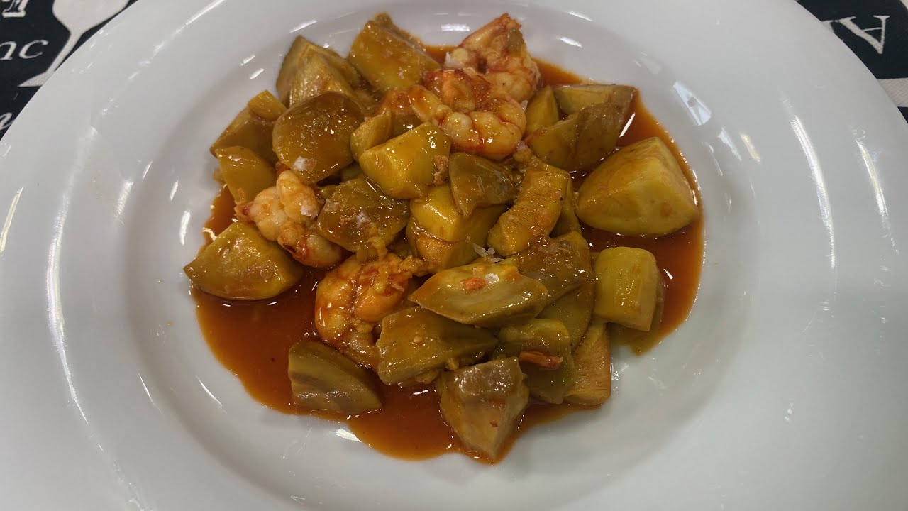 Ous de reig amb gambes