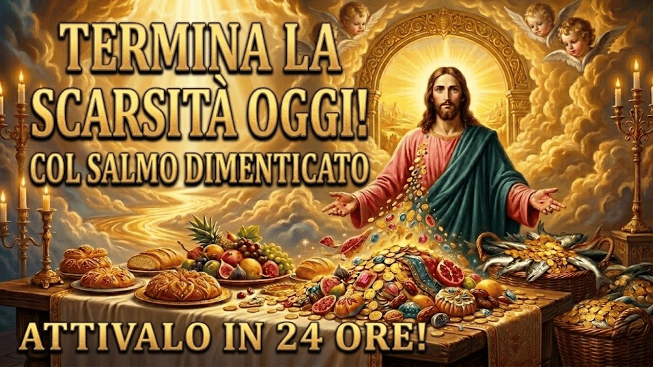 👑 IL CODICE DELLA RICCHEZZA DIVINA: Il Salmo Dimenticato per Sbloccare la Vita Finanziaria