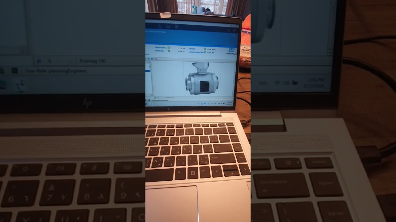 USB Hart Modem PACTware EH Flowmeter Promag 100 episode 4