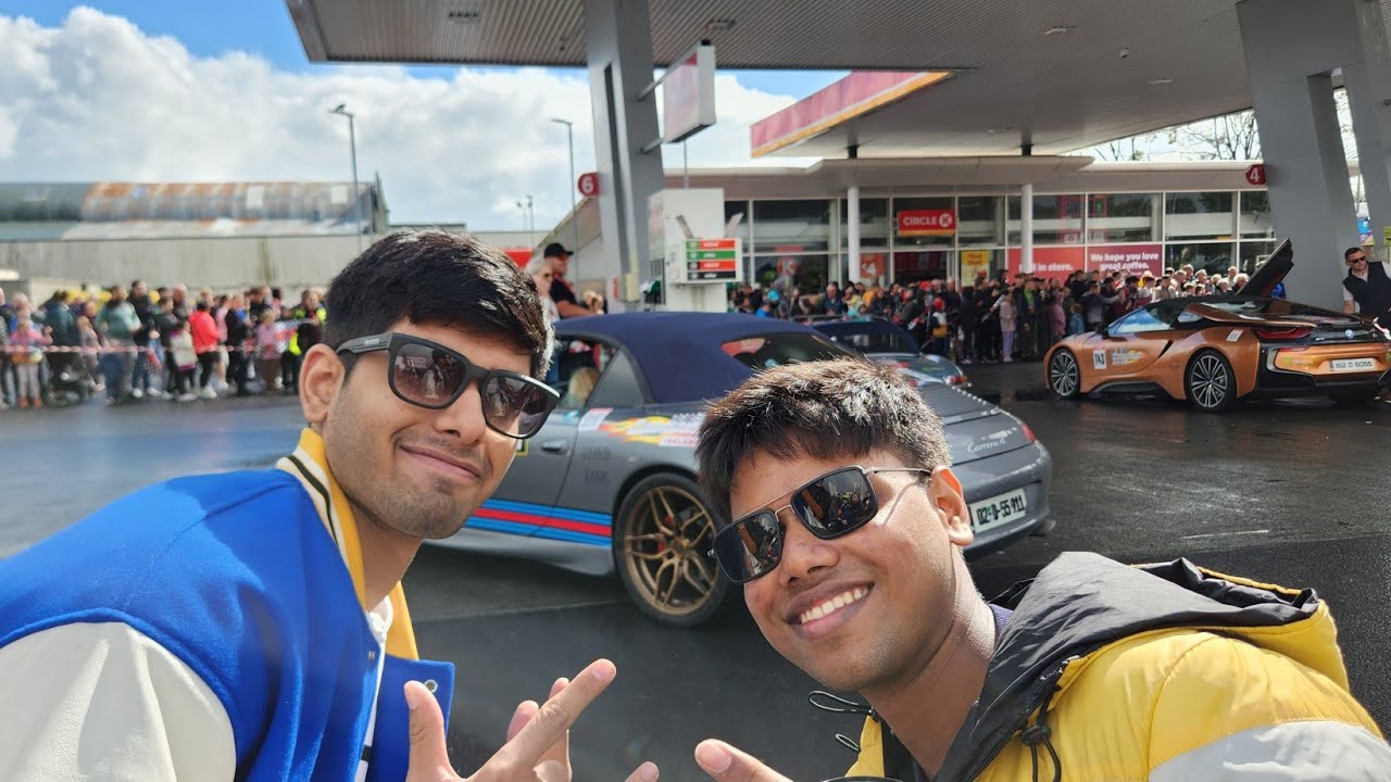 I Went To The Most Expensive Car-Show Event In Ireland || Cannonball Event In Ireland