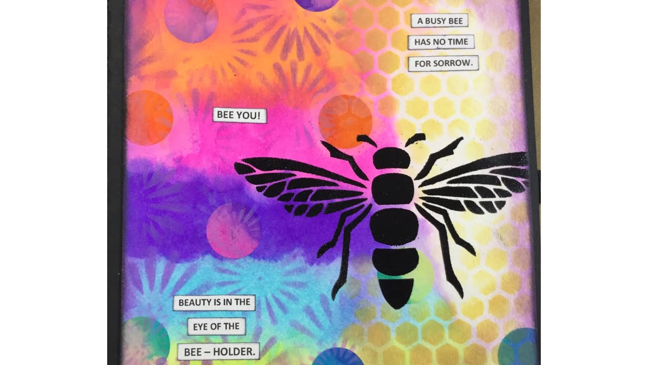Art Journal Prompts Week 35 - Silhouette (Bleeding Tissue Art)