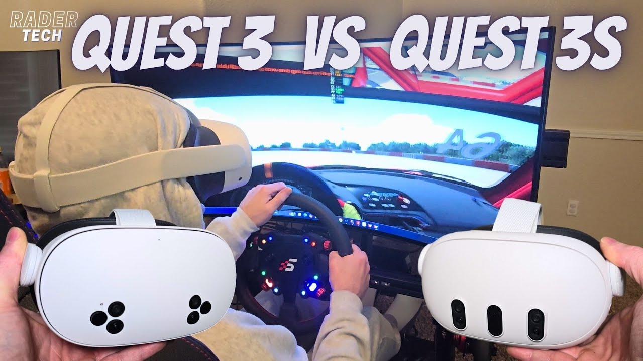 Meta Quest 3 против Quest 3S для гонок на симуляторах | Можно ли сэкономить 200 долларов?