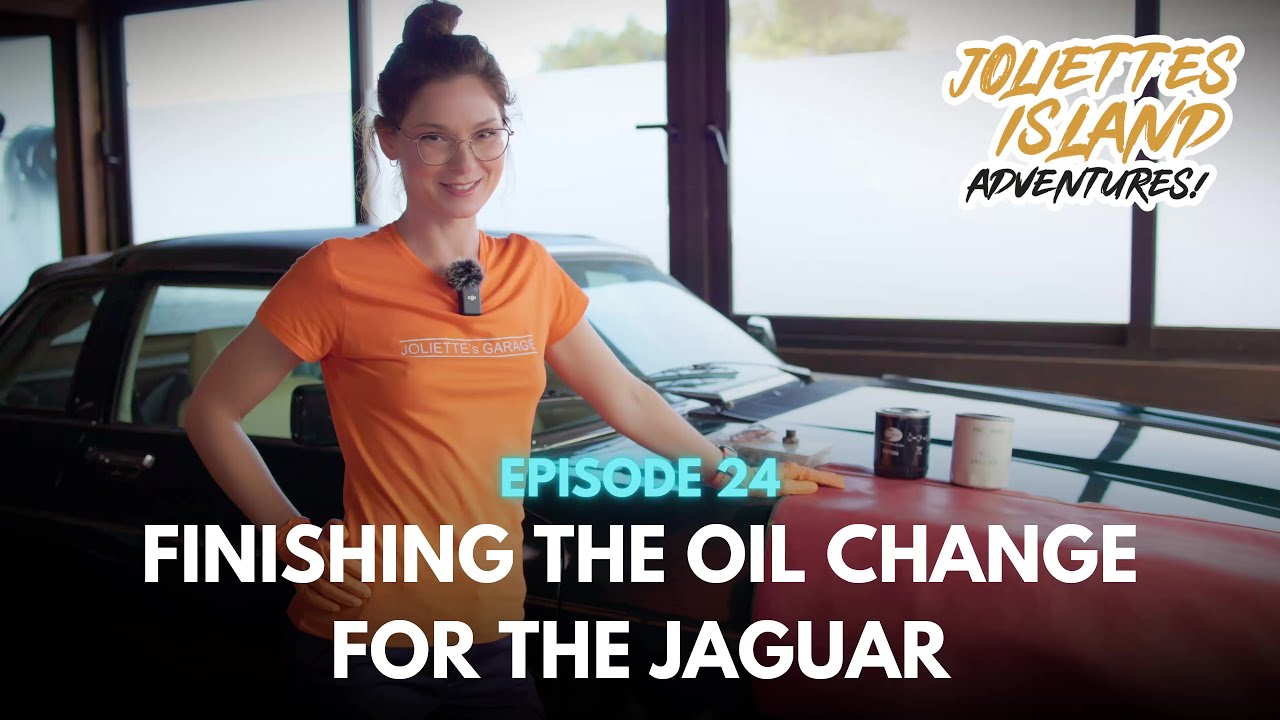 Episode 24 - Oil Change on Jaguar XJS