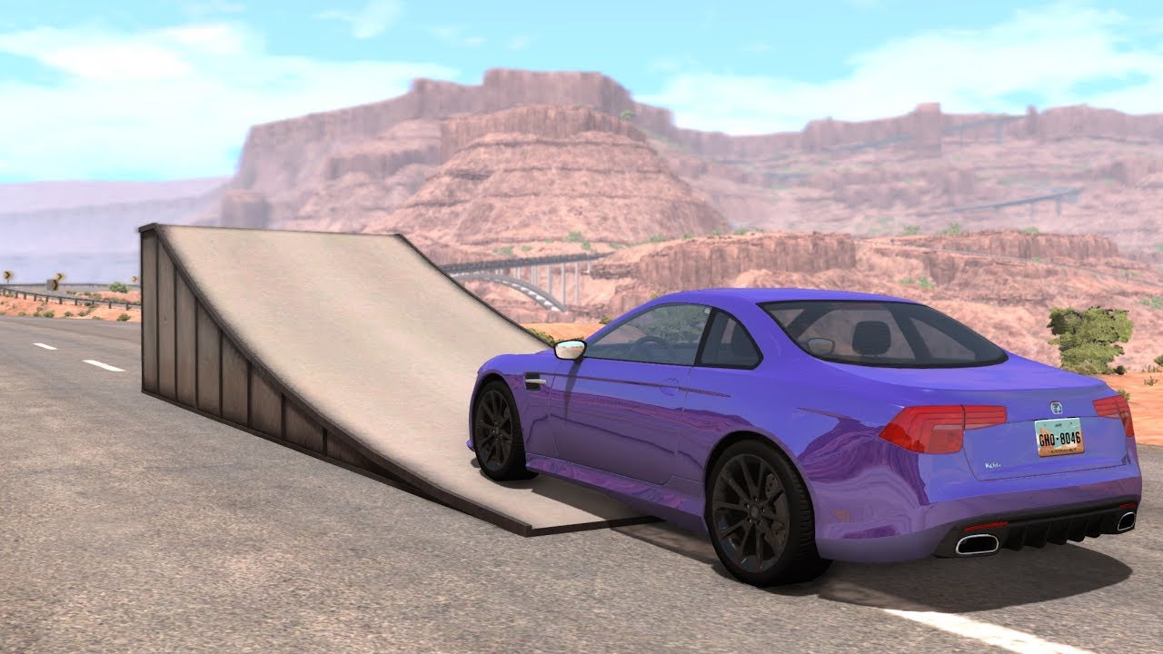 High Speed Jumps&Crashes #15 - BeamNG DRIVE