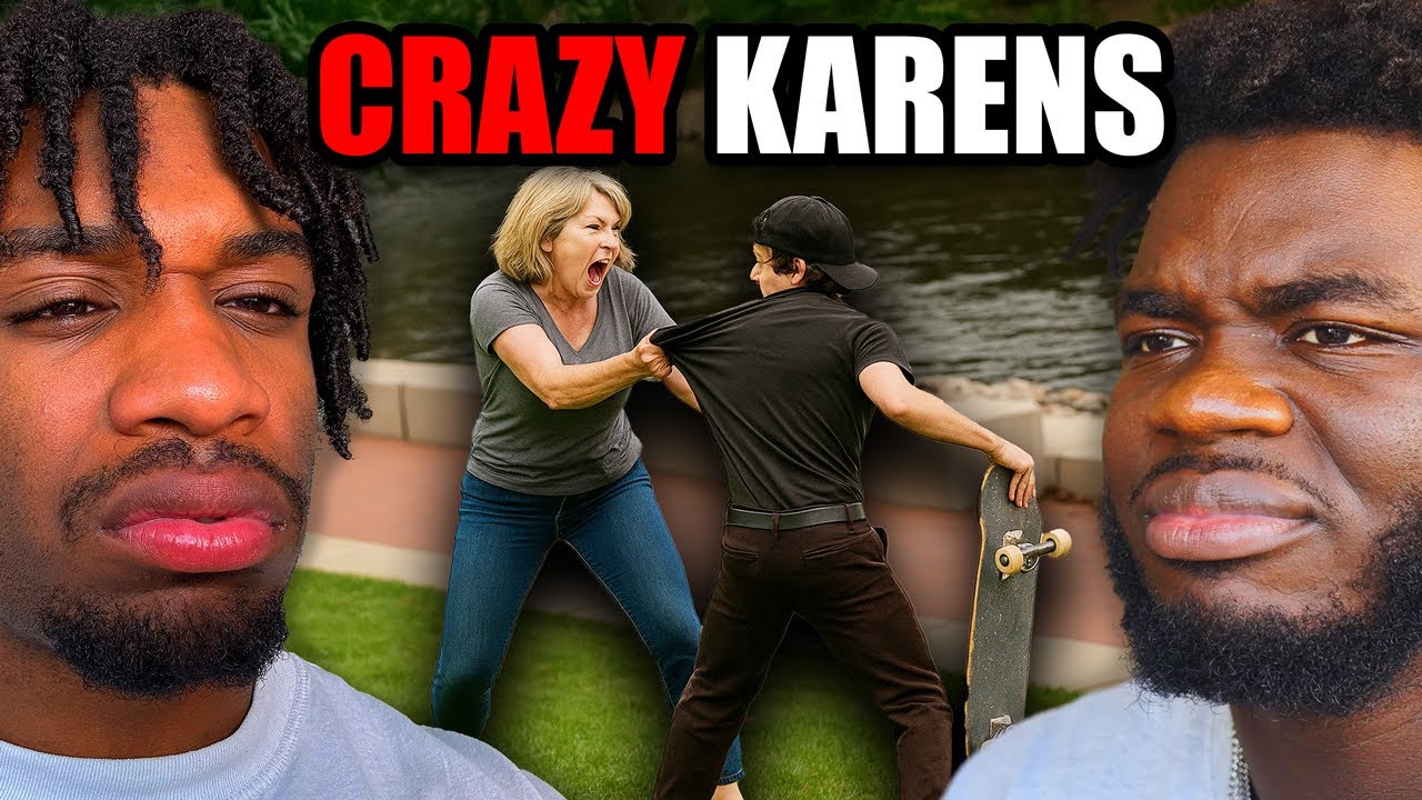When Karen's Find SkateBoarders