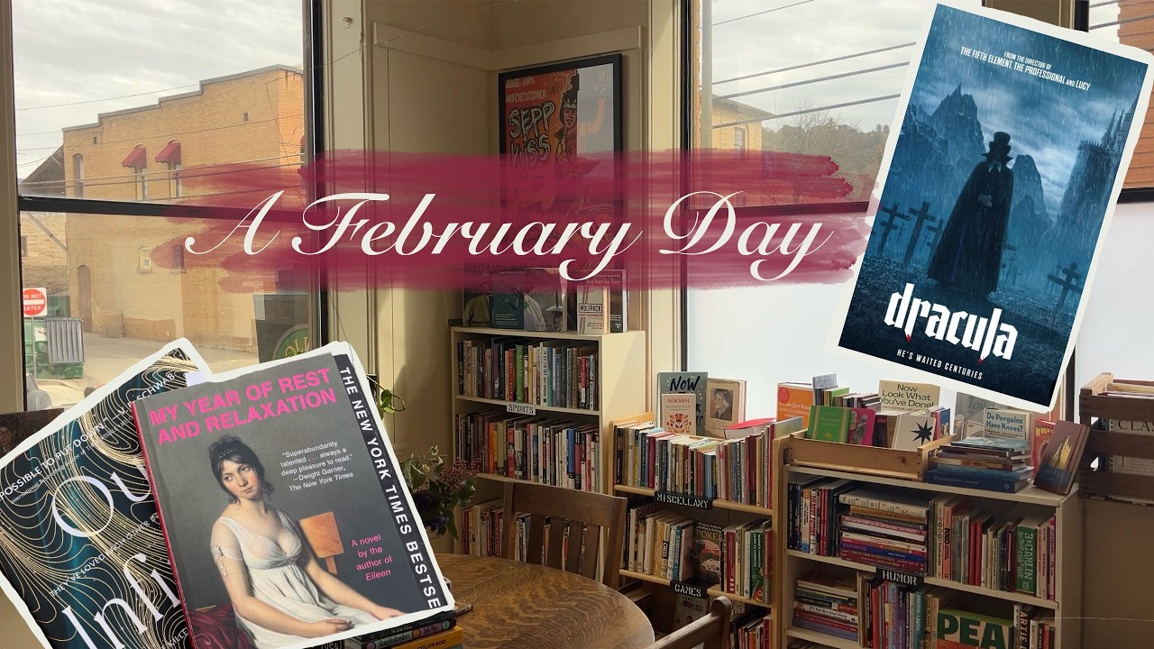 Spend The Day With Me + Bookstores, Chats, and Movies