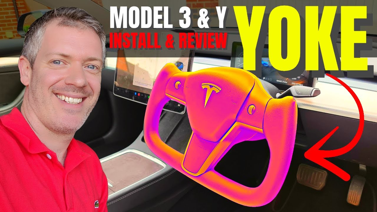 Tesla Model 3/Y Heated Yoke Steering Wheel || Installation & Review
