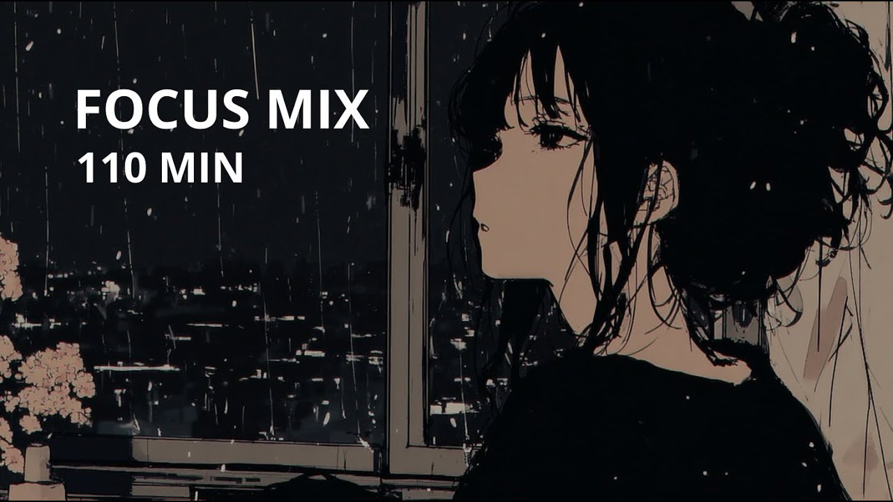Rainy Neon Lofi Mix (110 MIN) &mdash; Night Focus for Study, Coding & Work (No Vocals)