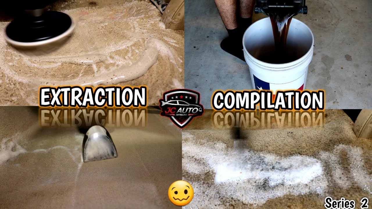 Dirty Carpet  Cleaning Compilation | Extraction Satisfaction Vol 2!!