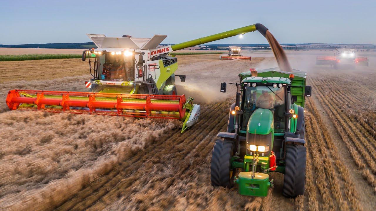 🌾 Žatva 2024 (Harvest 2024) | Claas Lexion 8700, 6900 | Agroslužby Miroslav Barabáš