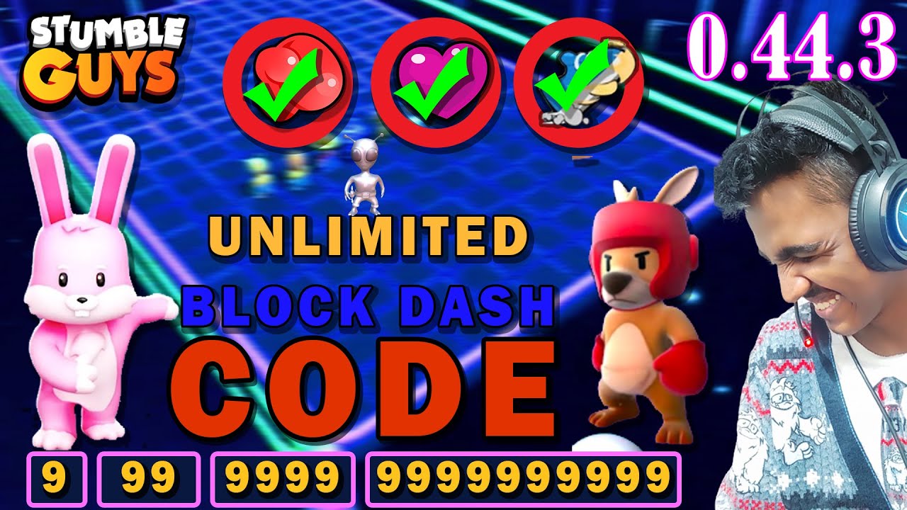 { Server:- Eu} UNLIMITED BLOCK DASH STUMBLE GUYS || @Indian Vision Gaming #live #stumbleguys
