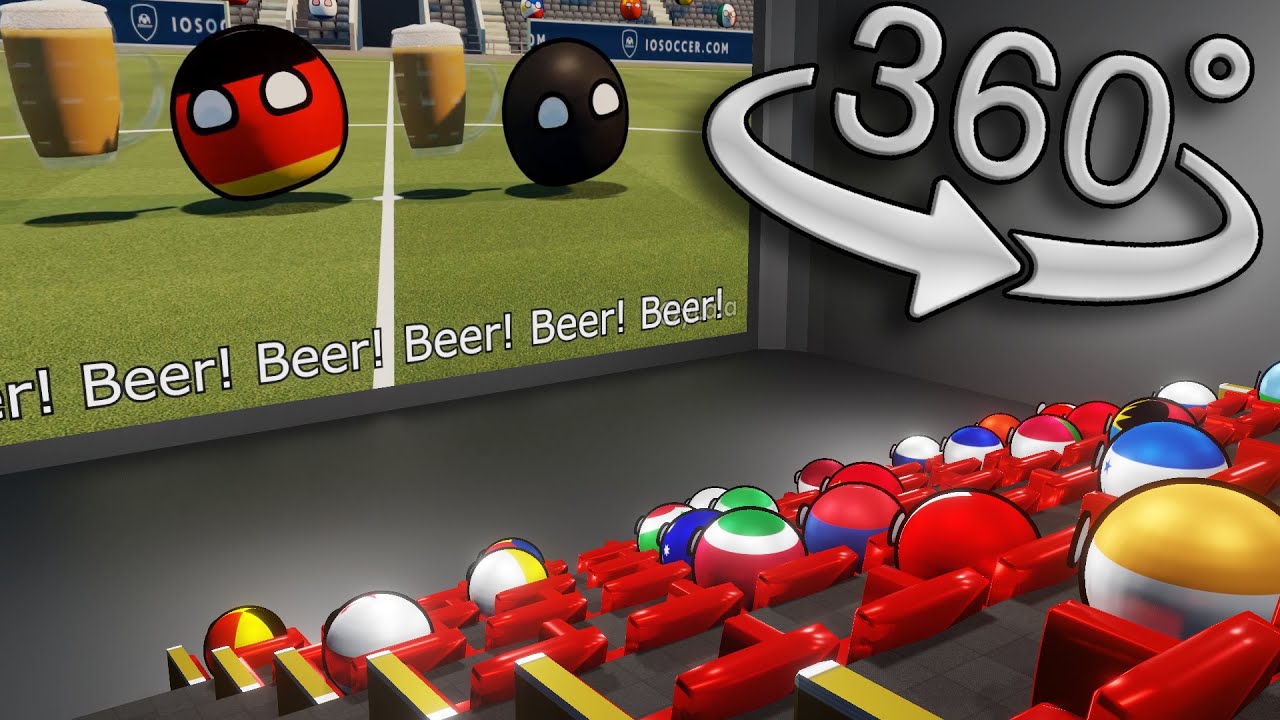 POV: You're at the Countryballs Cinema watching Countryballs Combat Arena (360 VR)