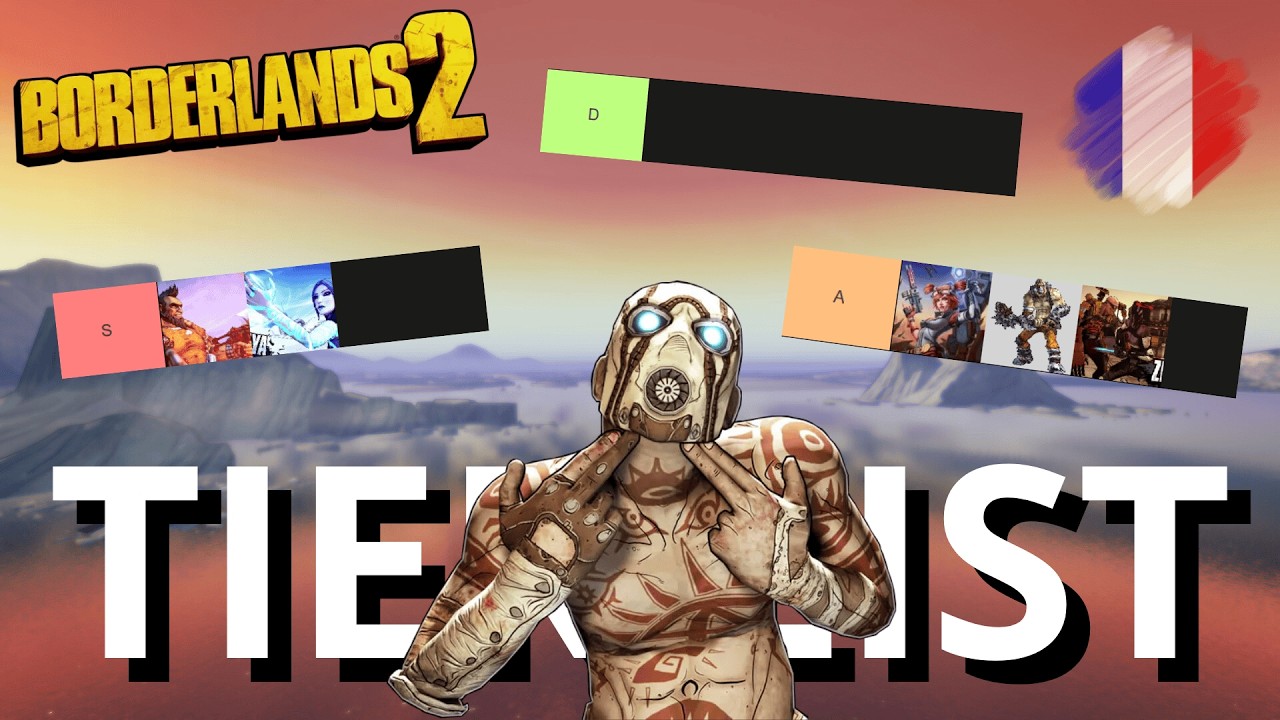 Borderlands 2 : Tier List des personnages (fun, puissance, maniabilité)