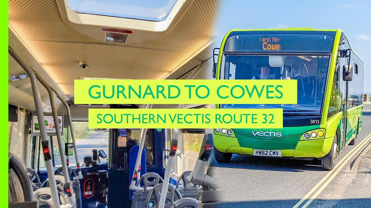 Gurnard to Cowes | Southern Vectis Route 32 | Realtime