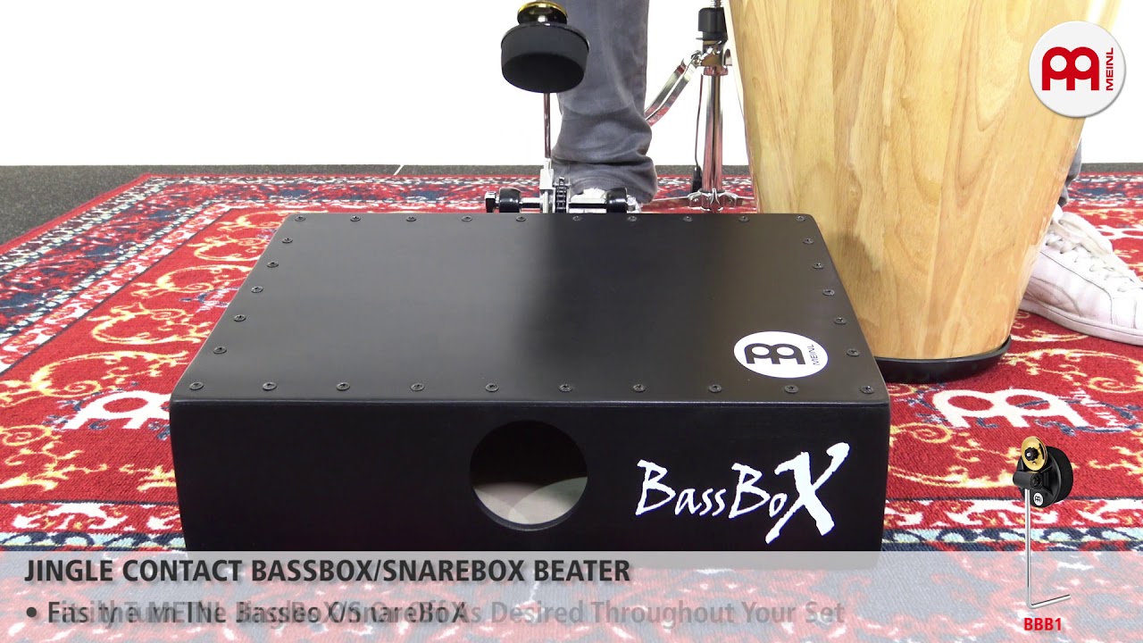 MEINL Percussion - MEINL Percussion - JINGLE CONTACT BASSBOX/SNAREBOX BEATER - BBB1