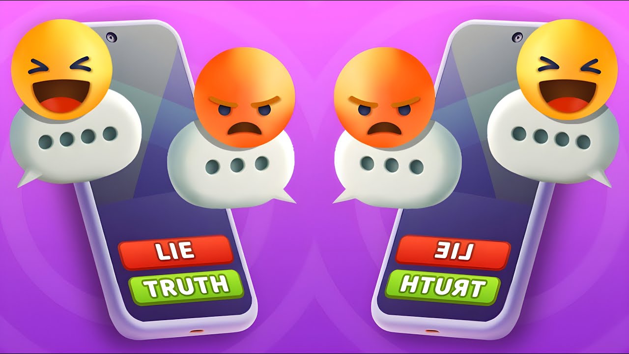 Chat Game: Truth or Lie Gameplay (by UniPuzz Games) | Funny Chat Game
