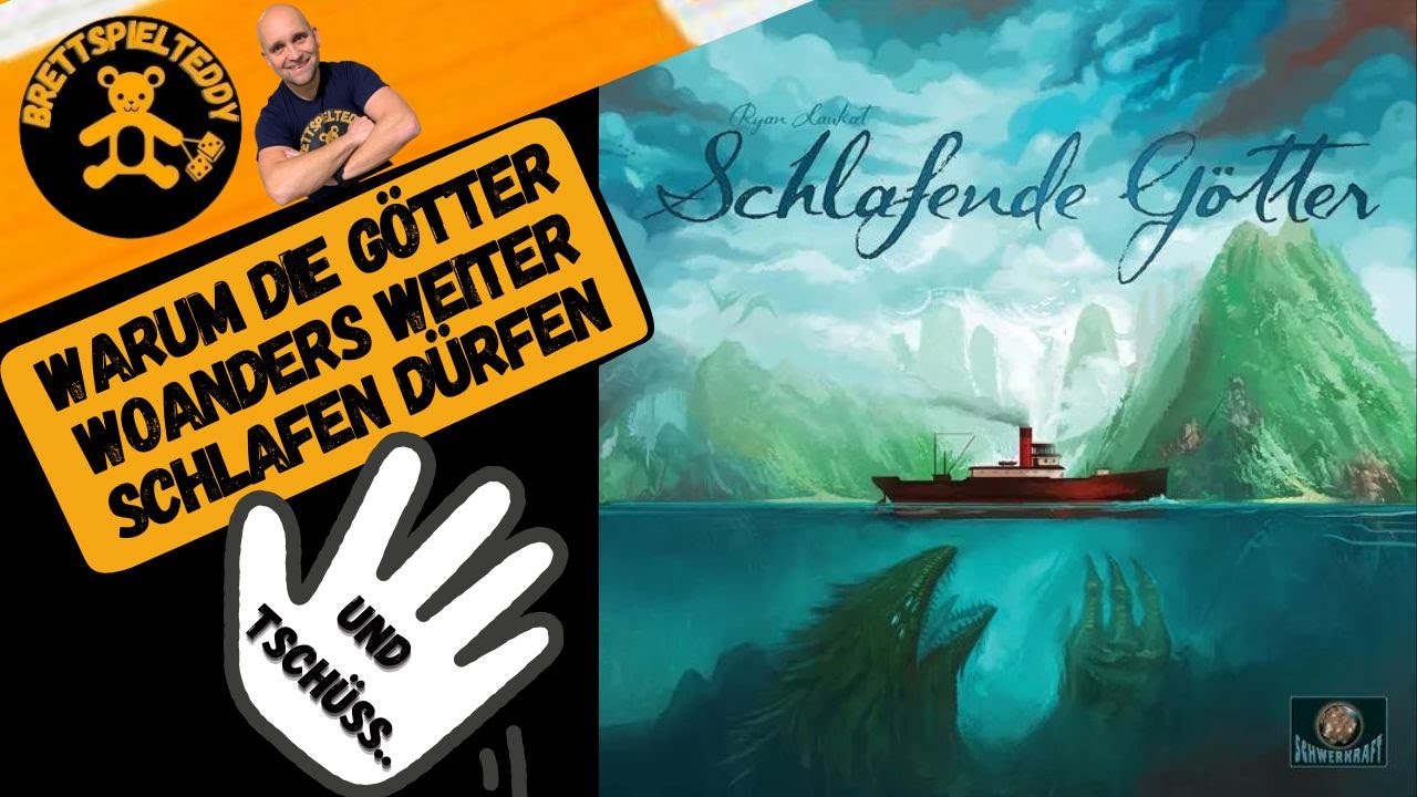 Schlafende Götter - warum sie woanders weiter schlafen dürfen - Brettspiel Teddy