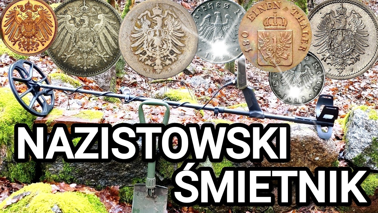 PONIEMIECKIE NIEWYGODNE FANTY NA WYSYPISKU - NAZISTOWSKI ŚMIETNIK poszukiwania wykrywaczem metali