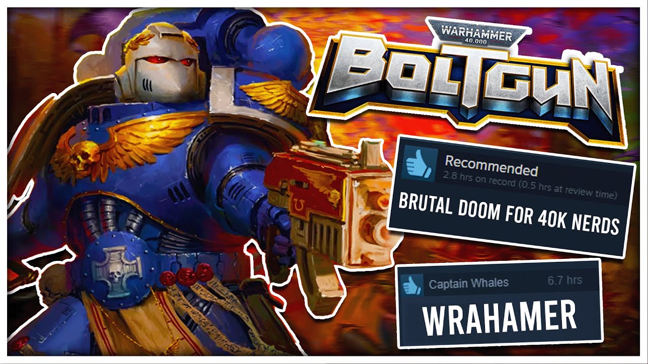 Warhammer 40,000: Boltgun is a MUST PLAY Retro Inspired FPS