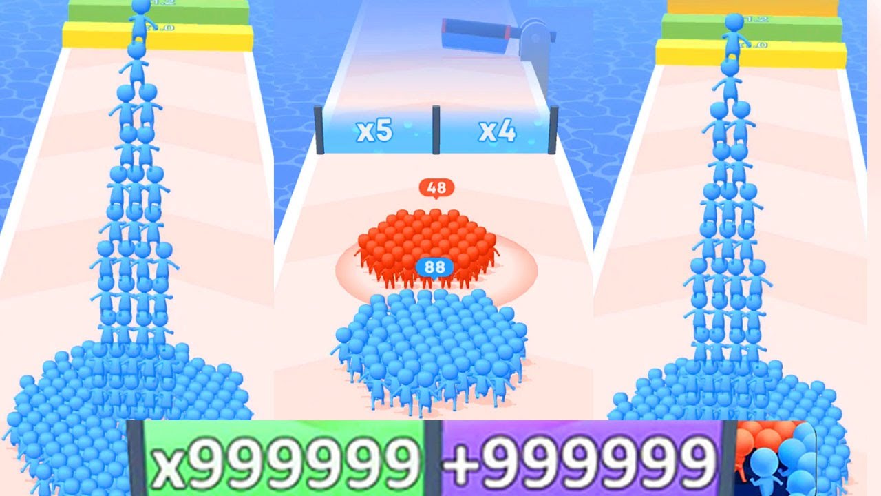 Count Masters  Game Mobile Walkthrough iOS,Android Gameplay Max Levels Update 151,156
