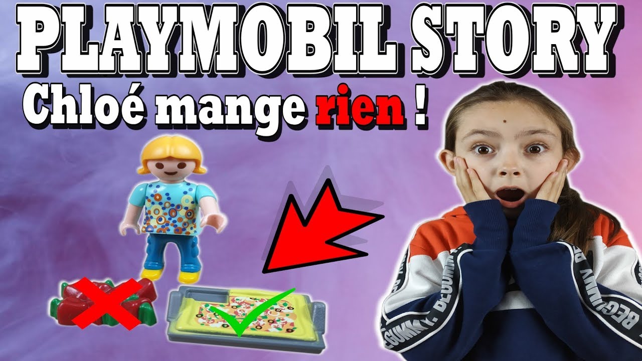 PLAYMOBIL STORY : Chloé ne mange rien !