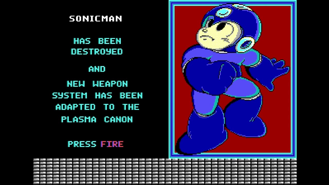Mega Man DOS BUT WITH MUSIC