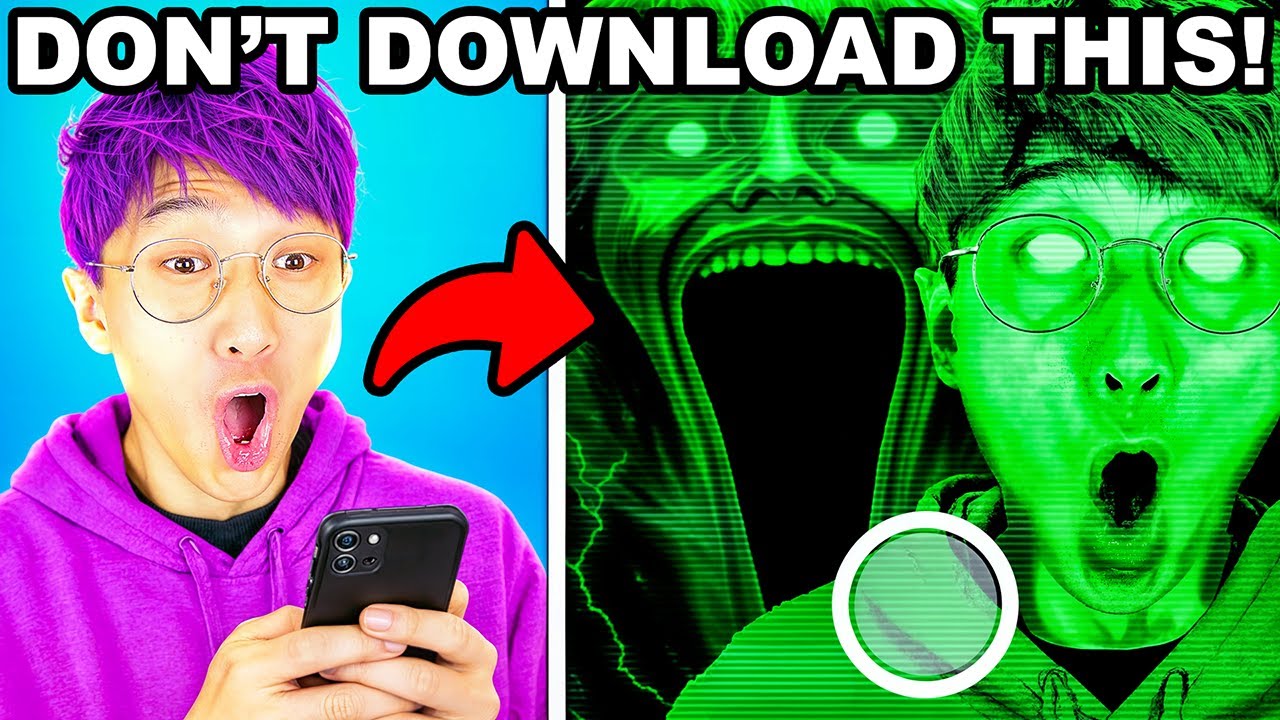 NEVER Download These WEIRD Apps... (CREEPY DOLL, GHOST DETECTOR, & MORE!)
