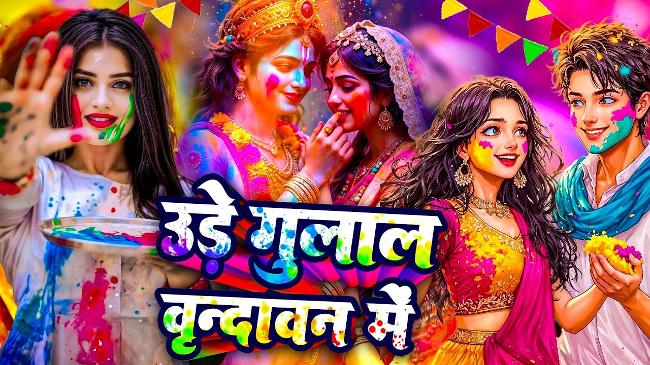 #Video | उड़े गुलाल वृन्दावन में |#Preeti Kushvaha | पारंपरिक होली गीत 2026 | #Ude Gulal Vrindavan Me