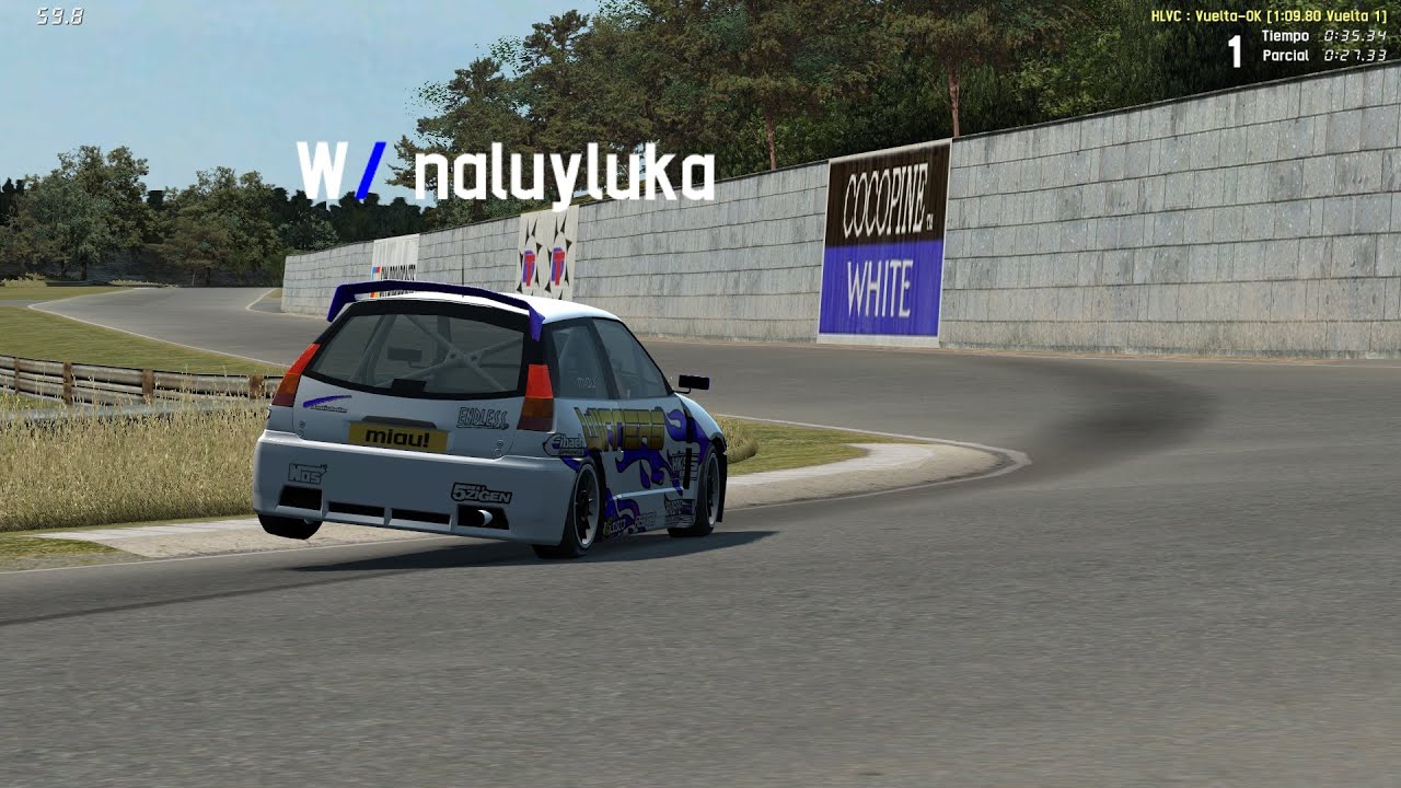 Live For Speed 0.7G | World Record w/ XFR @ FE2R 1:09.80 by W/ naluyluka (manolixsvouros)