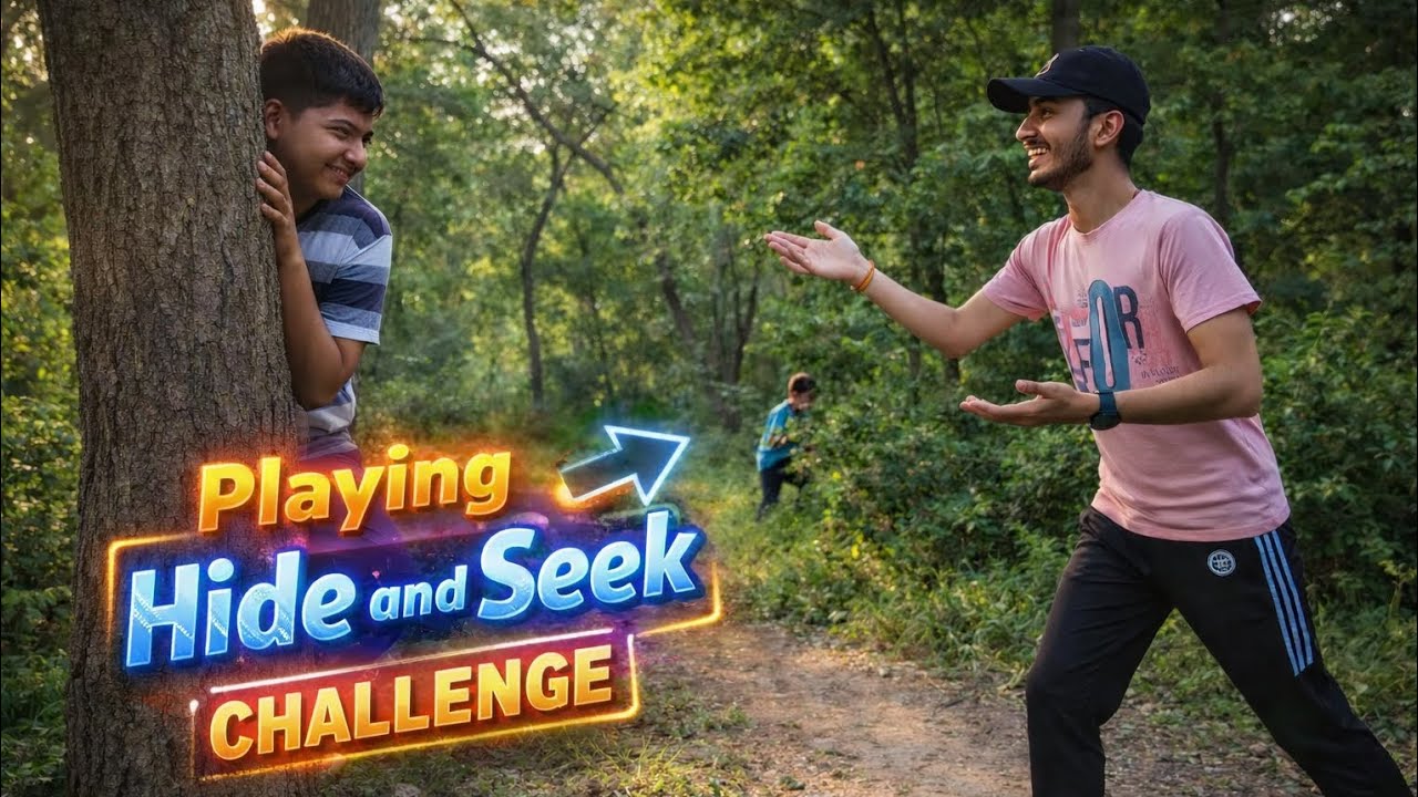 Hide and Seek With My Crazy Friends 🔥#viral #video ❤️❤️