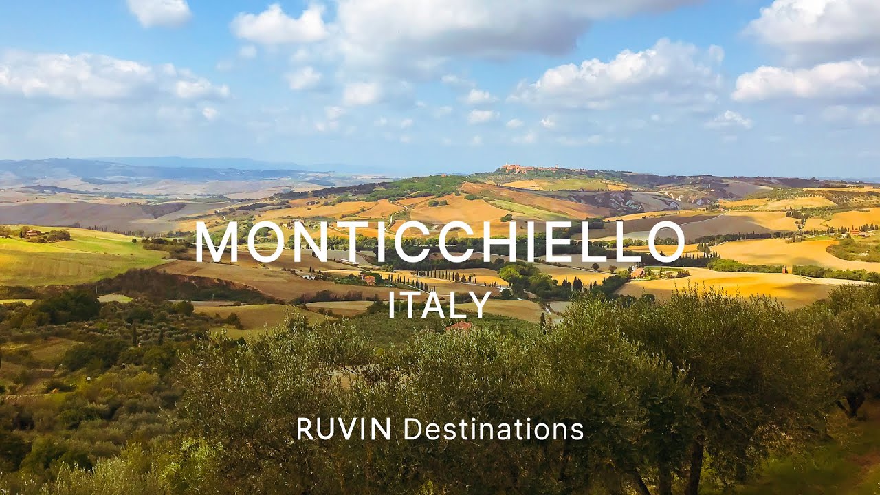 Monticchiello | Walking Tour in 4K [2019]