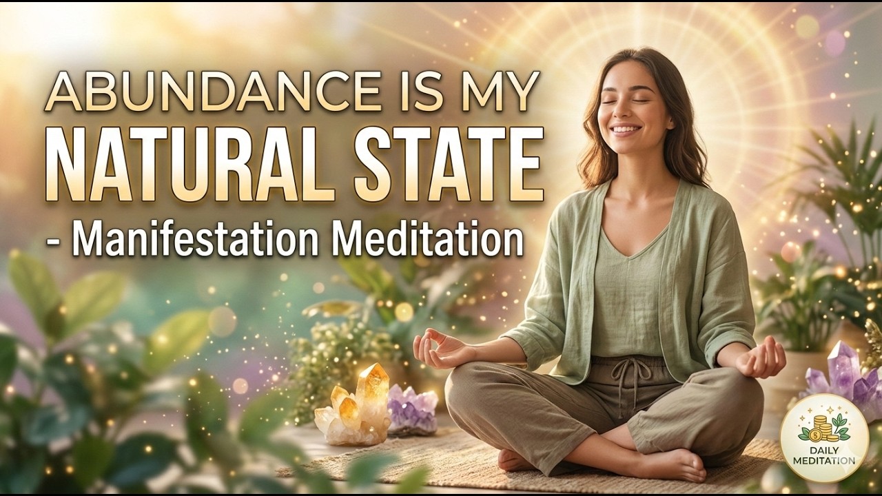 Abundance is my natural state - manifestation meditation