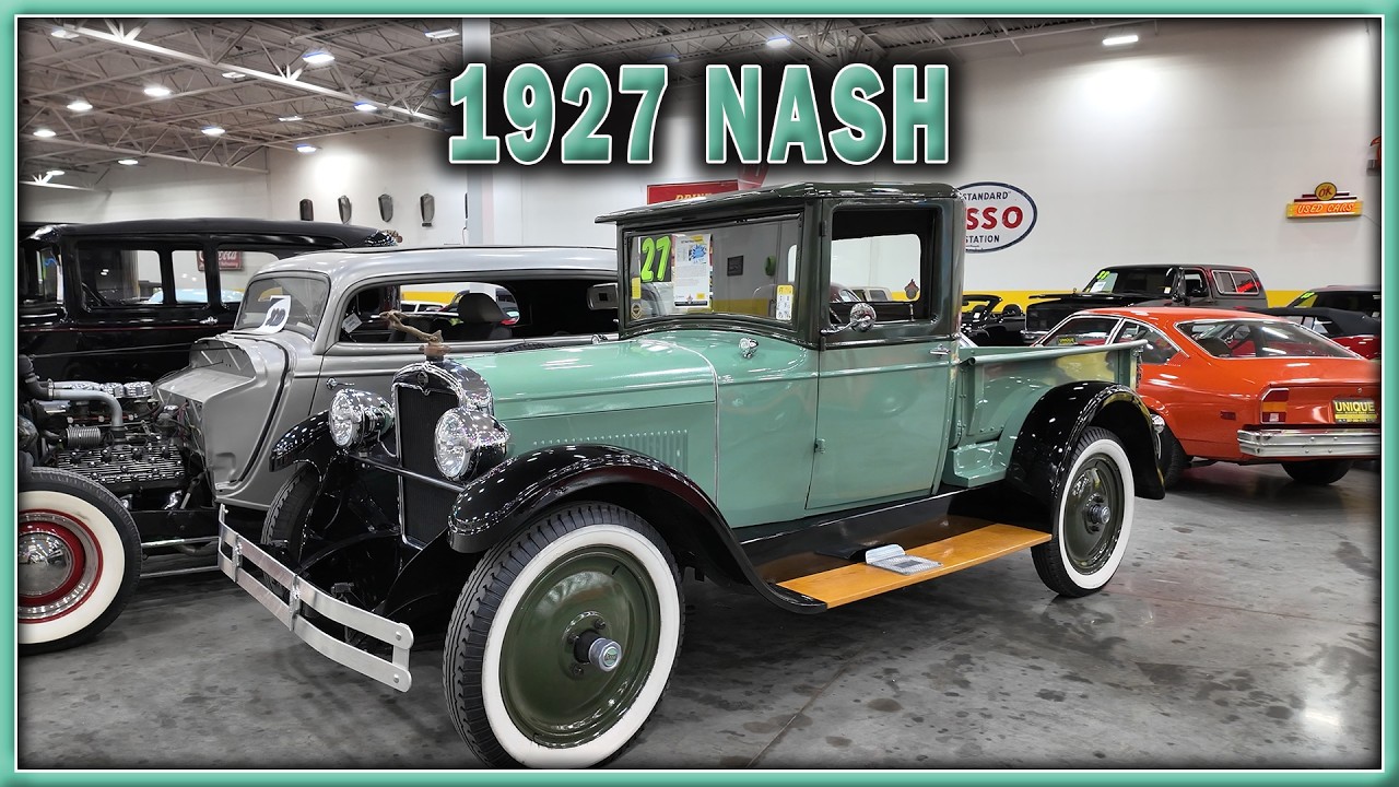 1927 Nash Pickup Conversion at Unique Classic Cars Mankato Minnesota